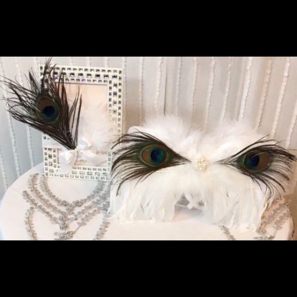 Peacock Angel Wings, Peacock Headband, Costume - Picture 8 of 8